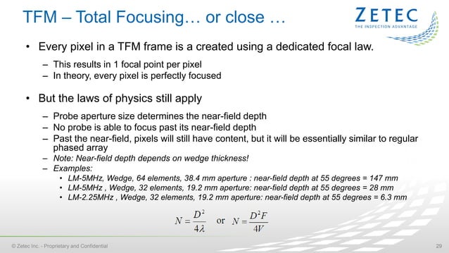 Overview: Principles of Full Matrix Capture (FMC) and Total Focusing ...