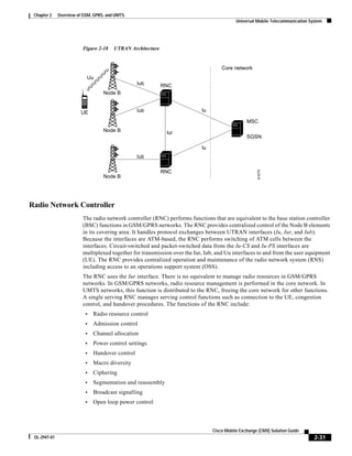 Controller Signalling Rnc Overview gsm,gprs& umts | PDF