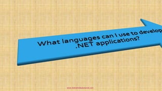 www.dotnetvideotutorial.com
 