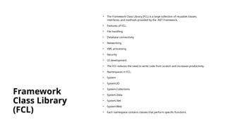 The OVERVIEW OF . NET PROGRAMMING concept.pptx