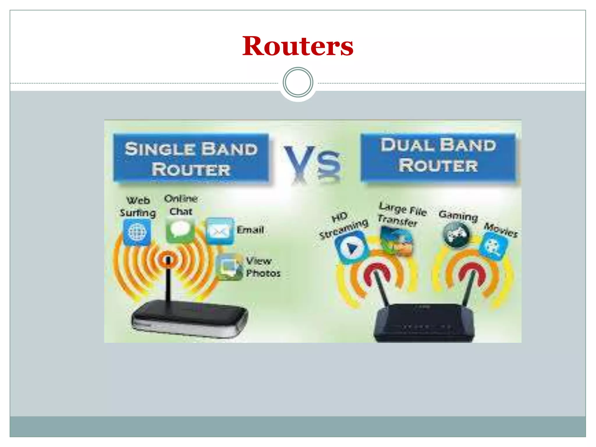Routers
 