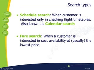 Overview of airline booking process Slide 28