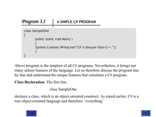 Overview of c# | PPT