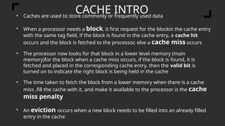 Comprehensive Overview of Caches and Direct-Mapped Cache Techniques in ...