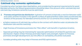 Overview of calcined clay and calcined clay cements_M.Magistri_Mapei ...