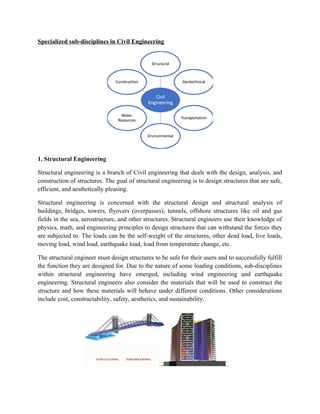 Engineering Includes Overview of Civil Engineering and its Importance.docx
