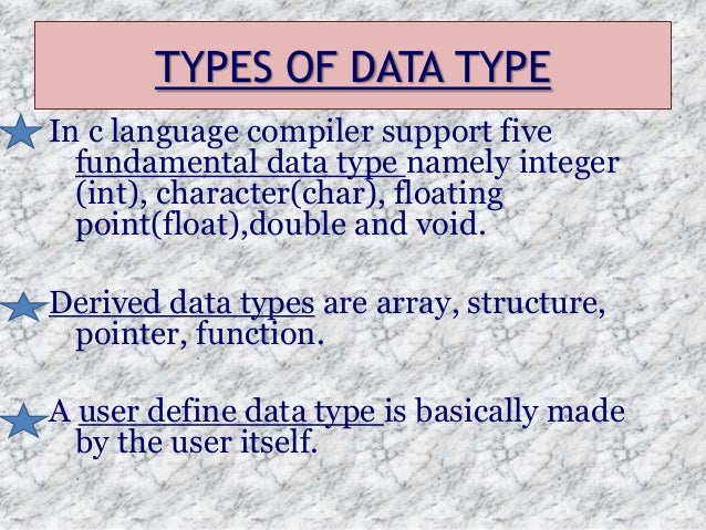 Overview of c language