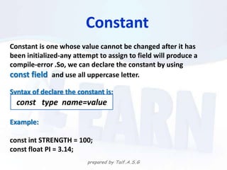 Overview of c++ language | PPTX