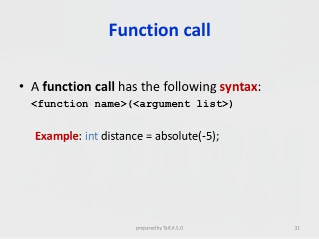 Overview of c++ language