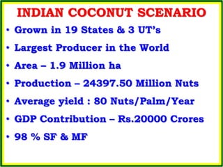Overview of coconut industry7 2-2017 | PPTX