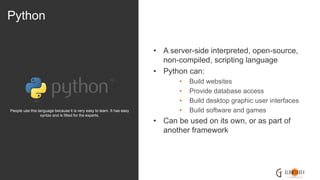Overview of Coding Languages | PPT