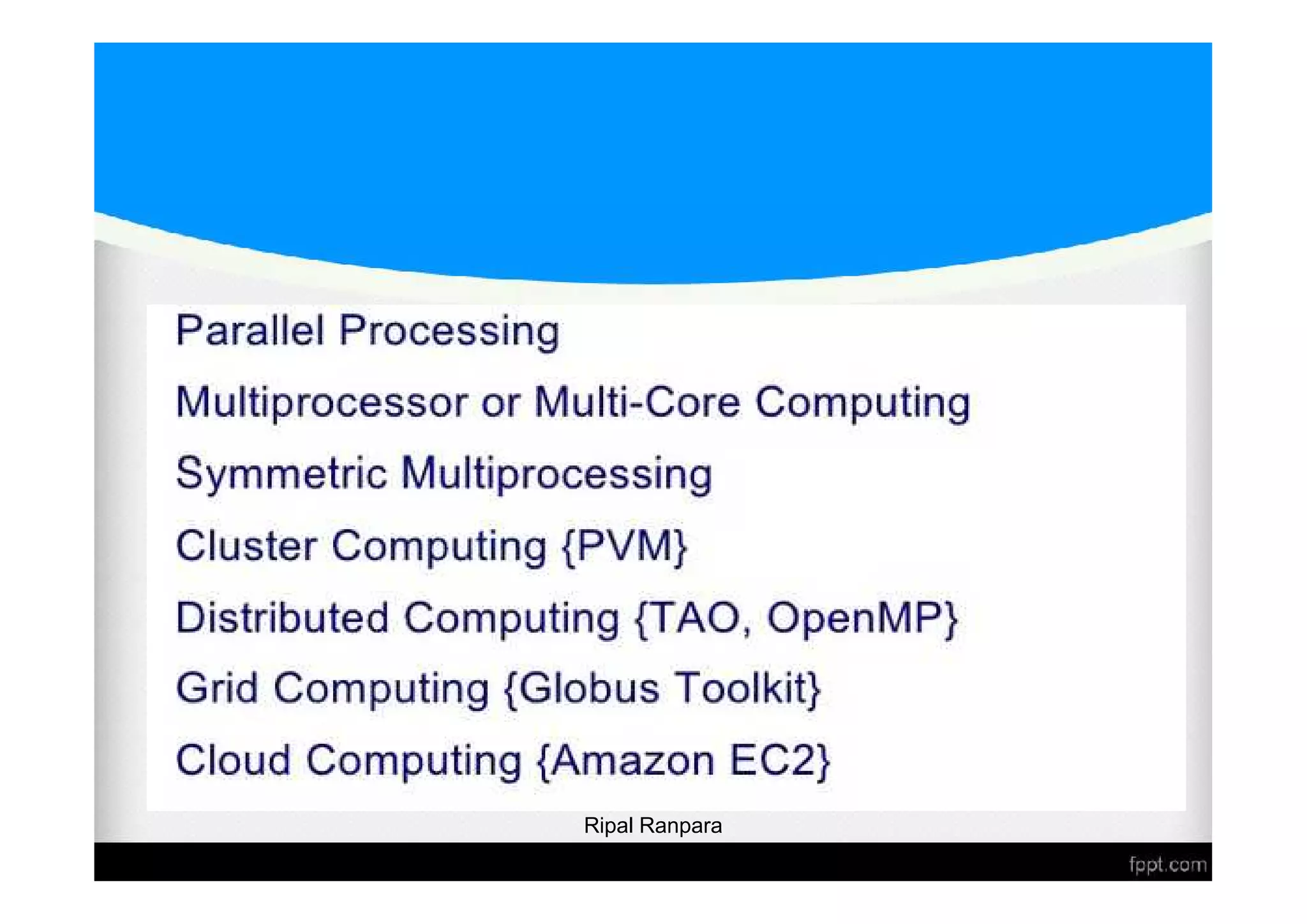 Overview of computing paradigm | PDF