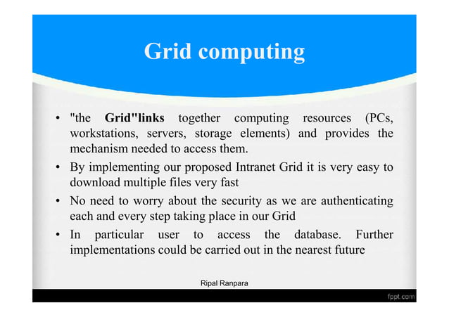 Overview of computing paradigm | PPT