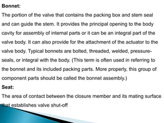 Overview of control valves | PPTX