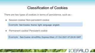 Overview of Cookies in HTTP - Miran al Mehrab | PPTX