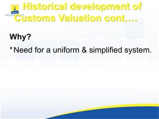 Overview of customs valuation.pdf working | PDF
