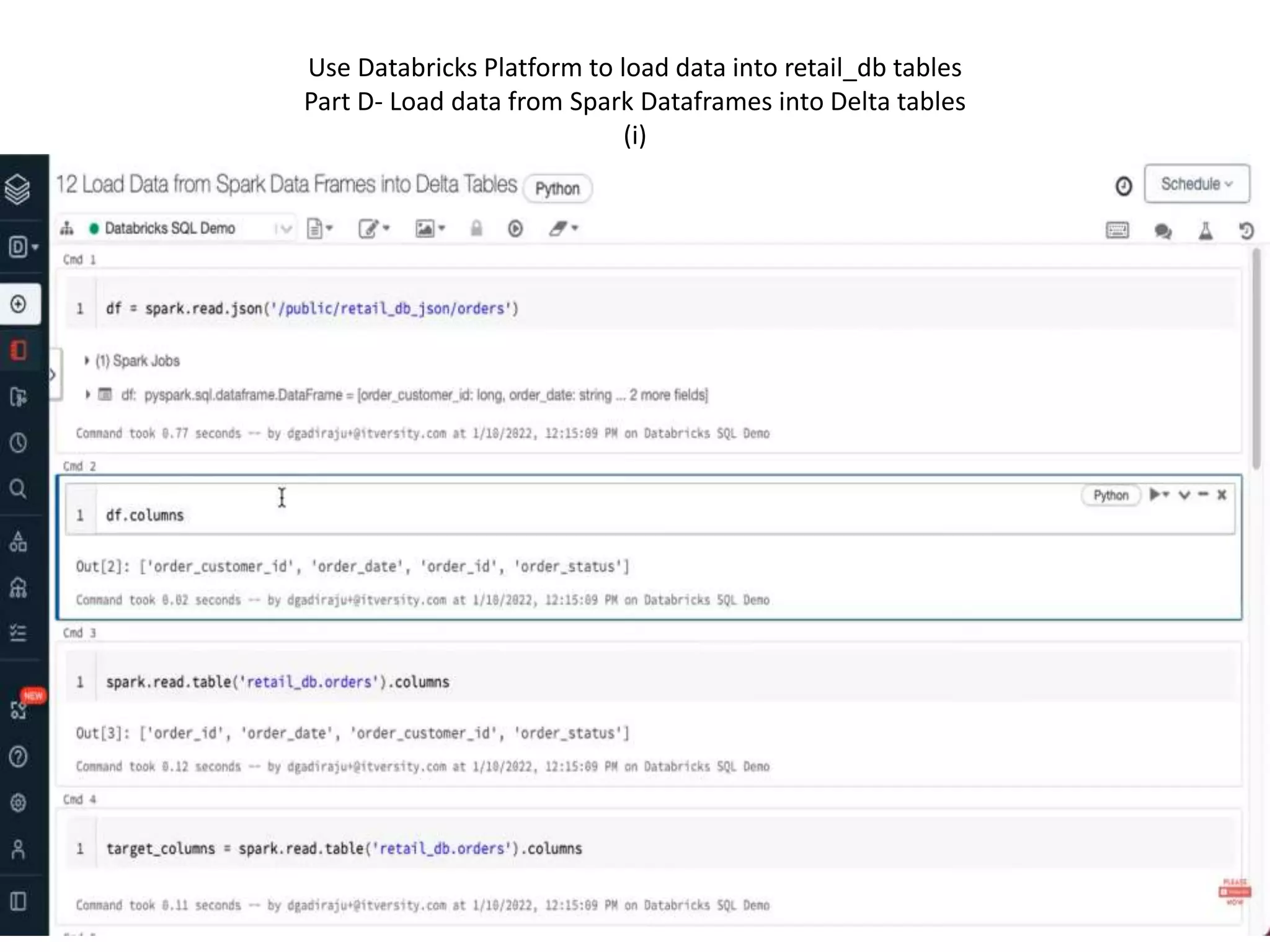 Overview of Databricks SQL Clusters.pptx | Databases | Computer ...
