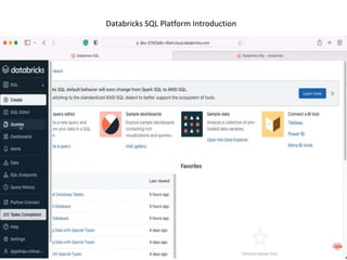Overview of Databricks SQL Clusters.pptx | Databases | Computer ...