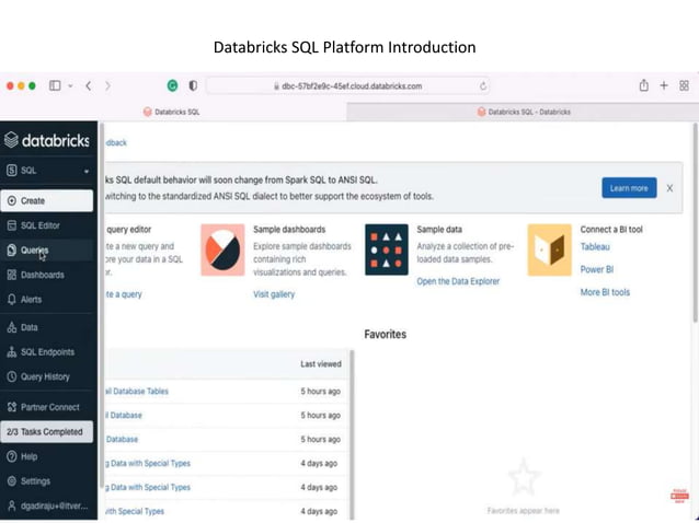 Overview of Databricks SQL Clusters.pptx | Databases | Computer ...