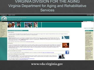 www.vda.virginia.gov

 