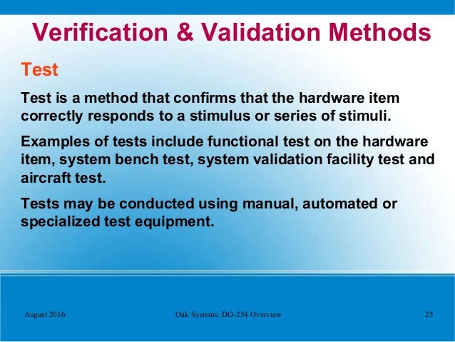 Overview of DO-254: Design Assurance Guidance For Airborne Electronic…