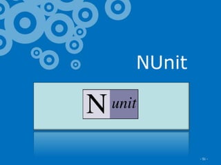 Excella Consulting
NUnit
- 51 -
 