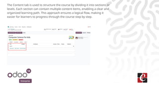 Guide to eLearning Management in Odoo 18 Enterprise | PPTX