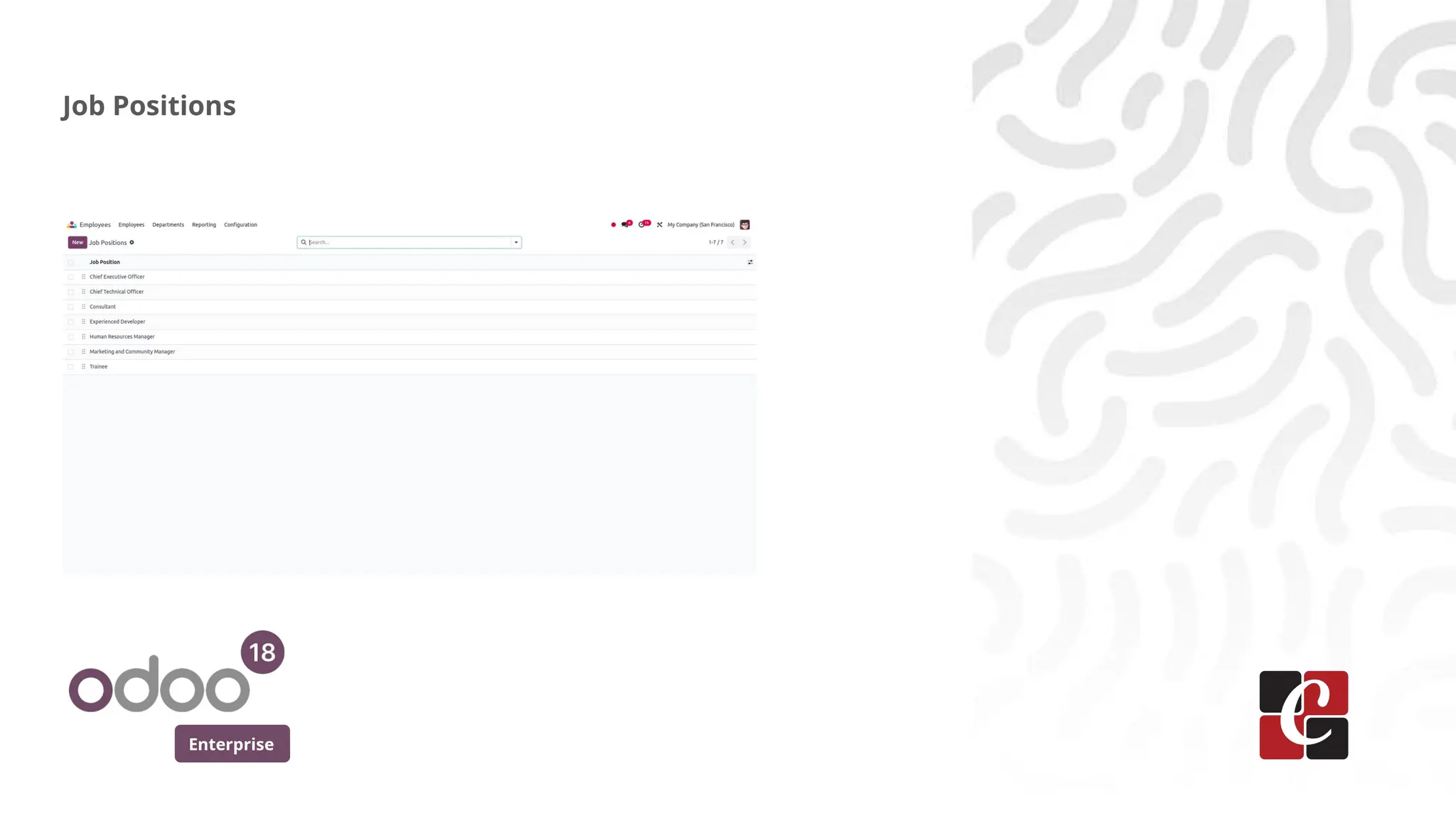 Enterprise
Job Positions
 