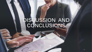 DISCUSSION AND
CONCLUSIONS
58
 