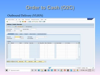 Outbound Delivery (VL01N)
 