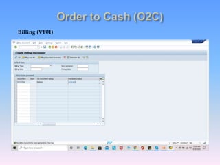 Billing (VF01)
 