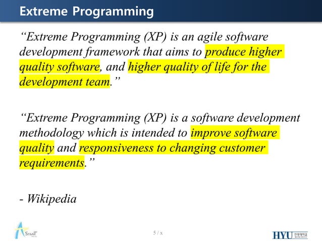 Overview of extreme programming | PPT