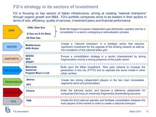 Overview of F2i and second fund F2i | PPTX
