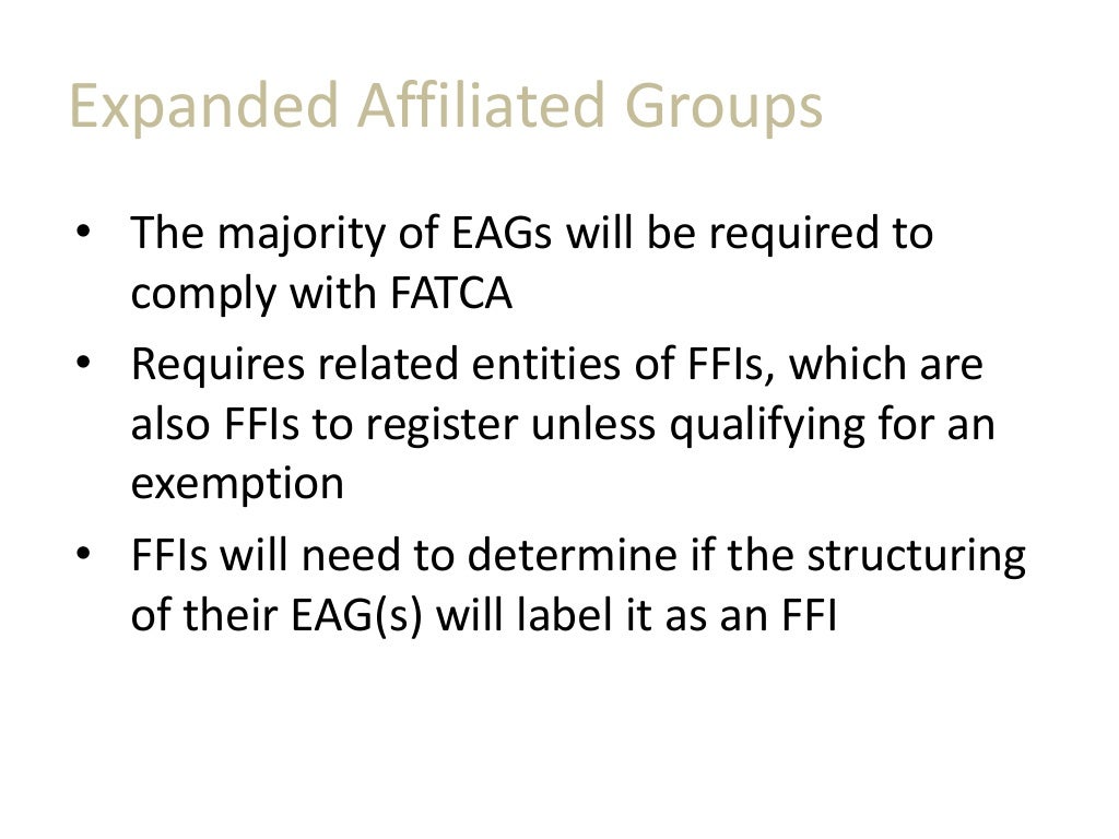 Overview of FATCA
