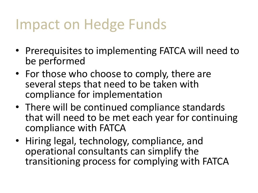 Overview of FATCA