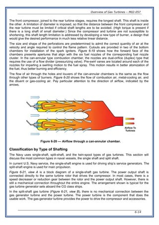 The gas turbine is an internal combustion engine that uses air as the ...