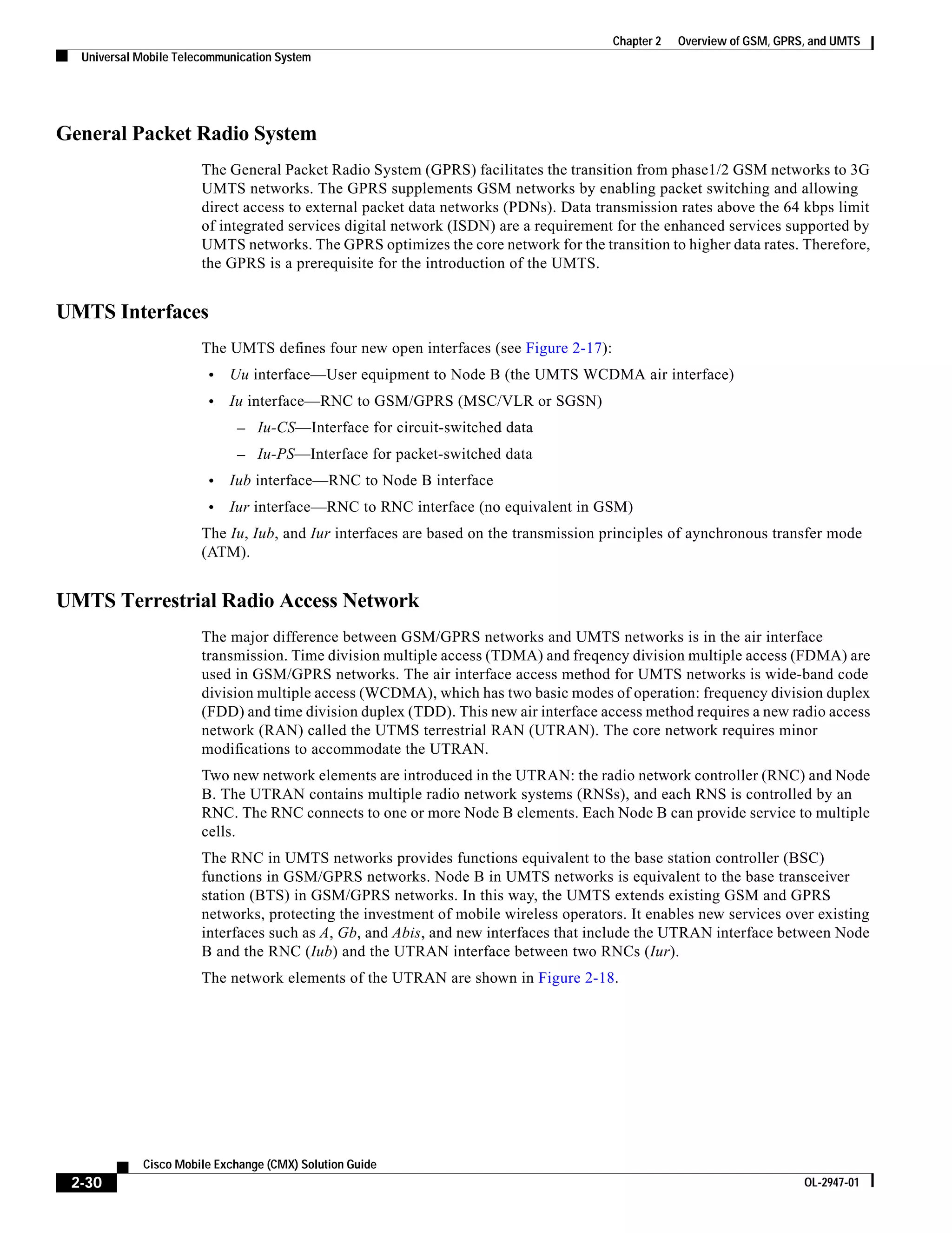 GSM, GPRS and UMTS: easy handbook | PDF