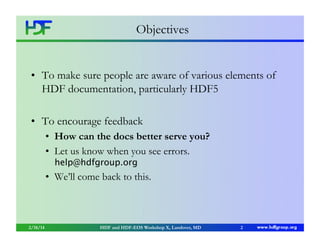 HDF5 Documentation | PDF