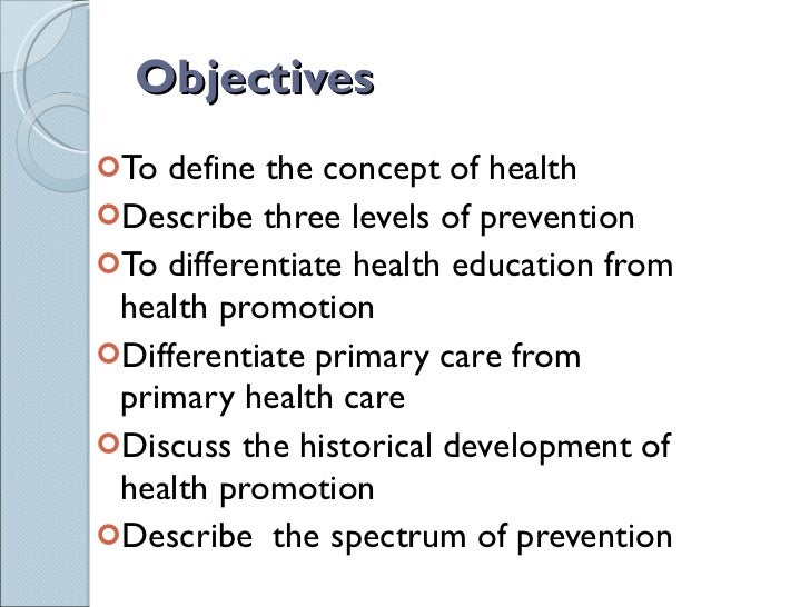 Arguments Against Health Promotion