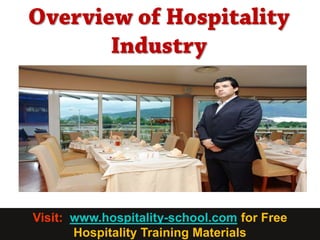 Visit: www.hospitality-school.com for Free
       Hospitality Training Materials
 