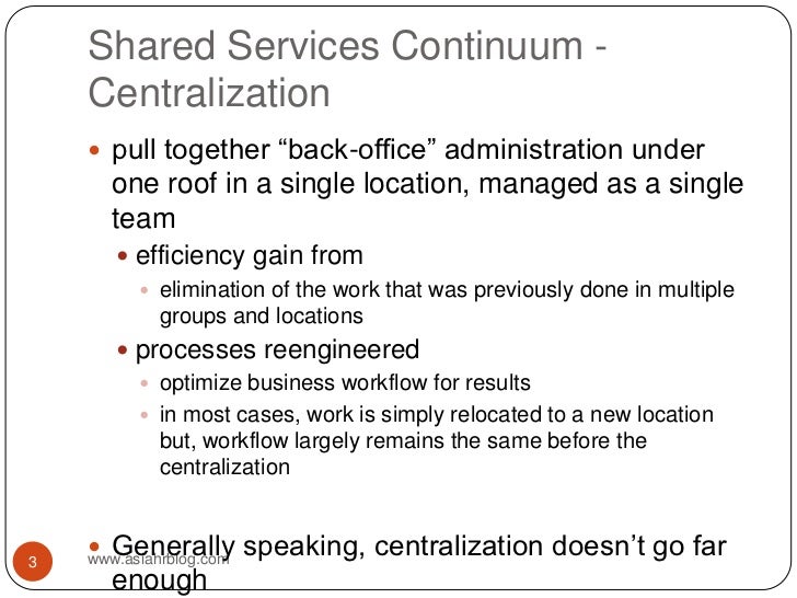 Overview Of Hr Shared Services