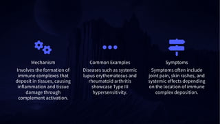 Overview of Hypersensitivity , understanding mechanism of action | PDF