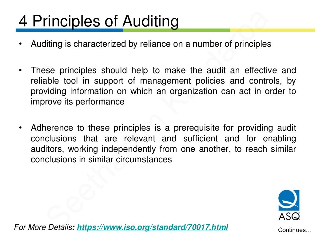 Overview of ISO 190112018 Guidelines for Auditing Management Systems