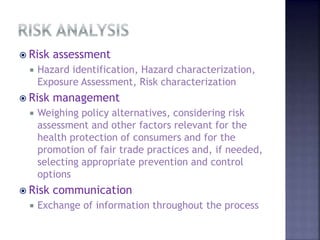 Standard Setting Risk Regulation OVERVIEW OF INTERNATIONAL STANDARD- SETTING BODIES | PPTX