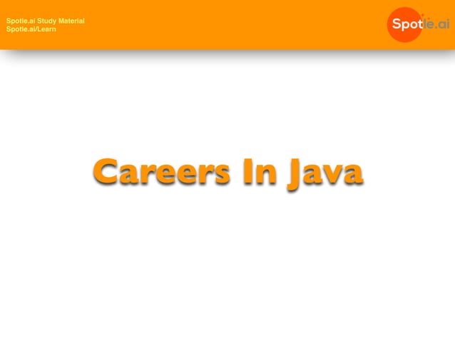 Overview of Java | PPT