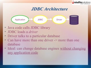 Overview Of JDBC | PDF