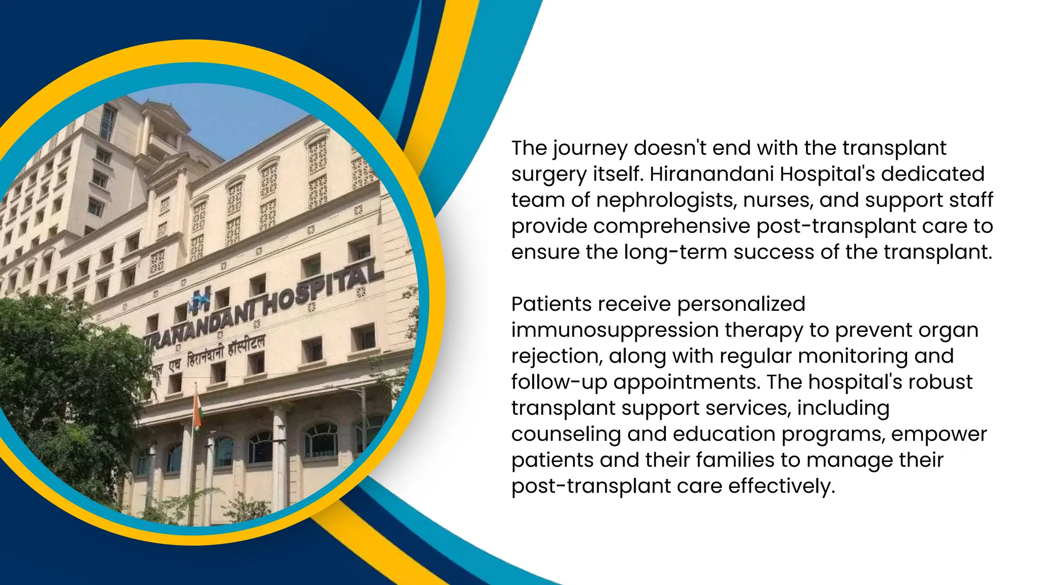 Overview of Kidney Transplant at Hiranandani Hospital | PPT