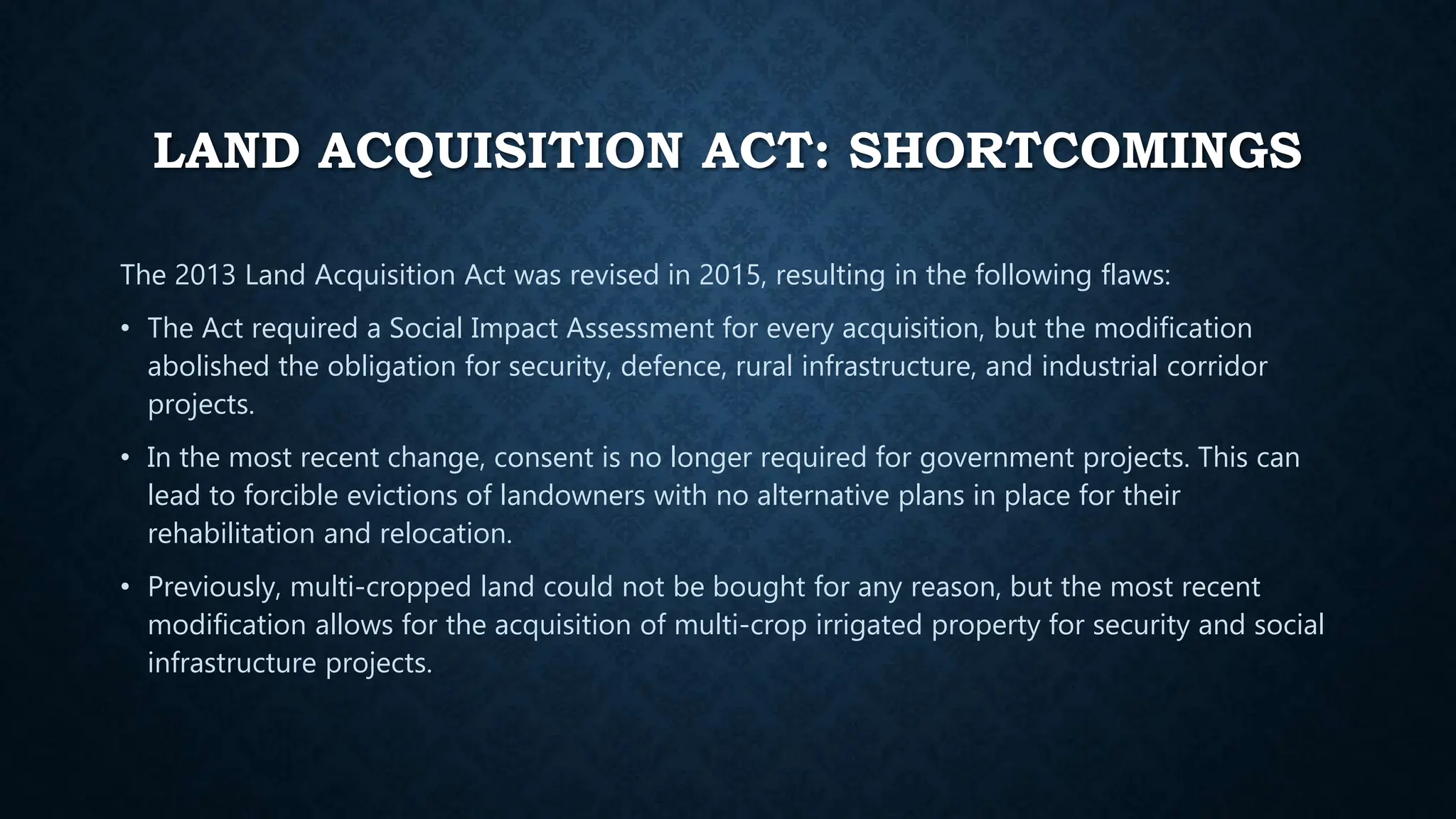 OVERVIEW OF LAND ACQUISITION ACT 2013 pptx overview-of-land-acquisition-act-2013-pptx