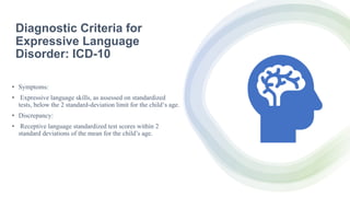 Overview of Language disorders- definition and classification based.pptx