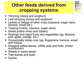 Overview of livestock feed supply in ethiopia